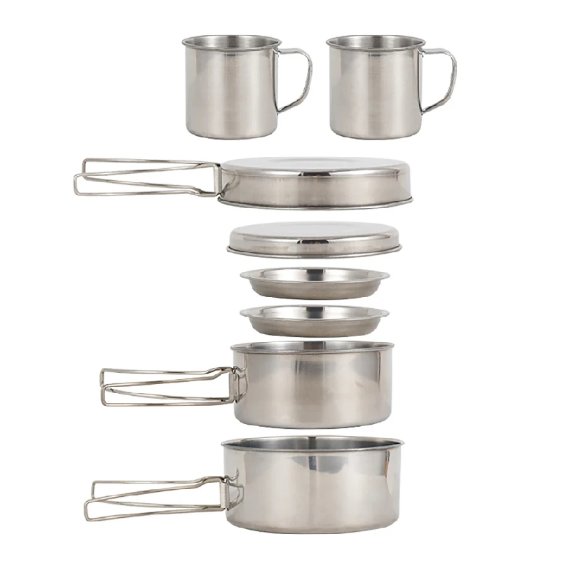 Camping Cooking Hot Plate - Conjunto de Utensílios de Cozinha para