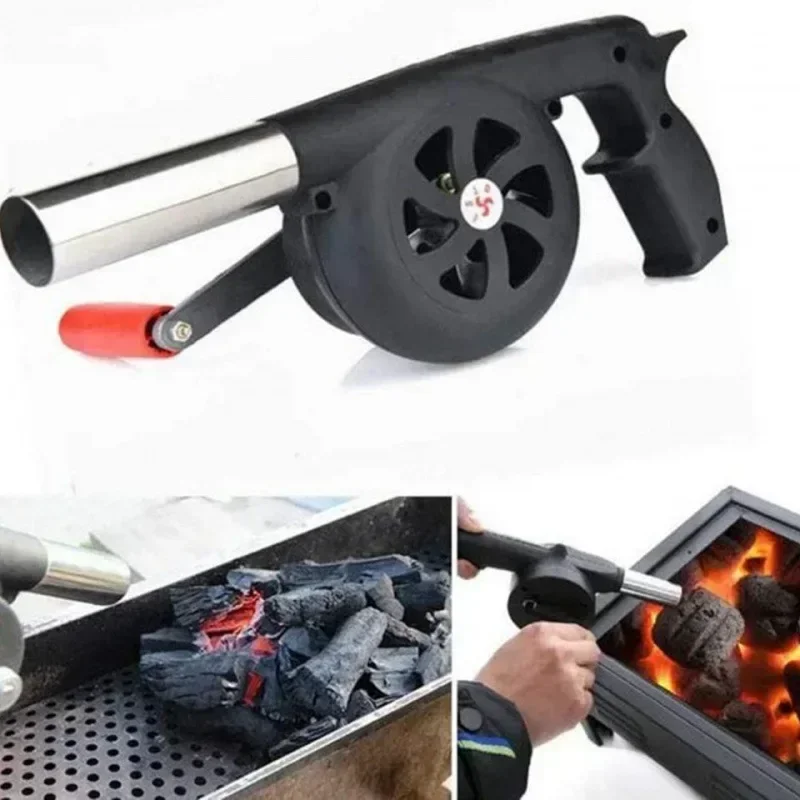 Camping Cooking Accessories - Ventilador de mão portátil ao ar