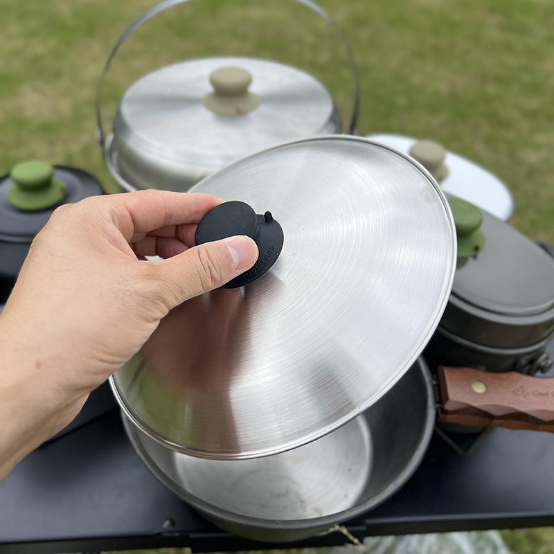 Camping Cooking Cup - 1 unidade de puxador de tampa