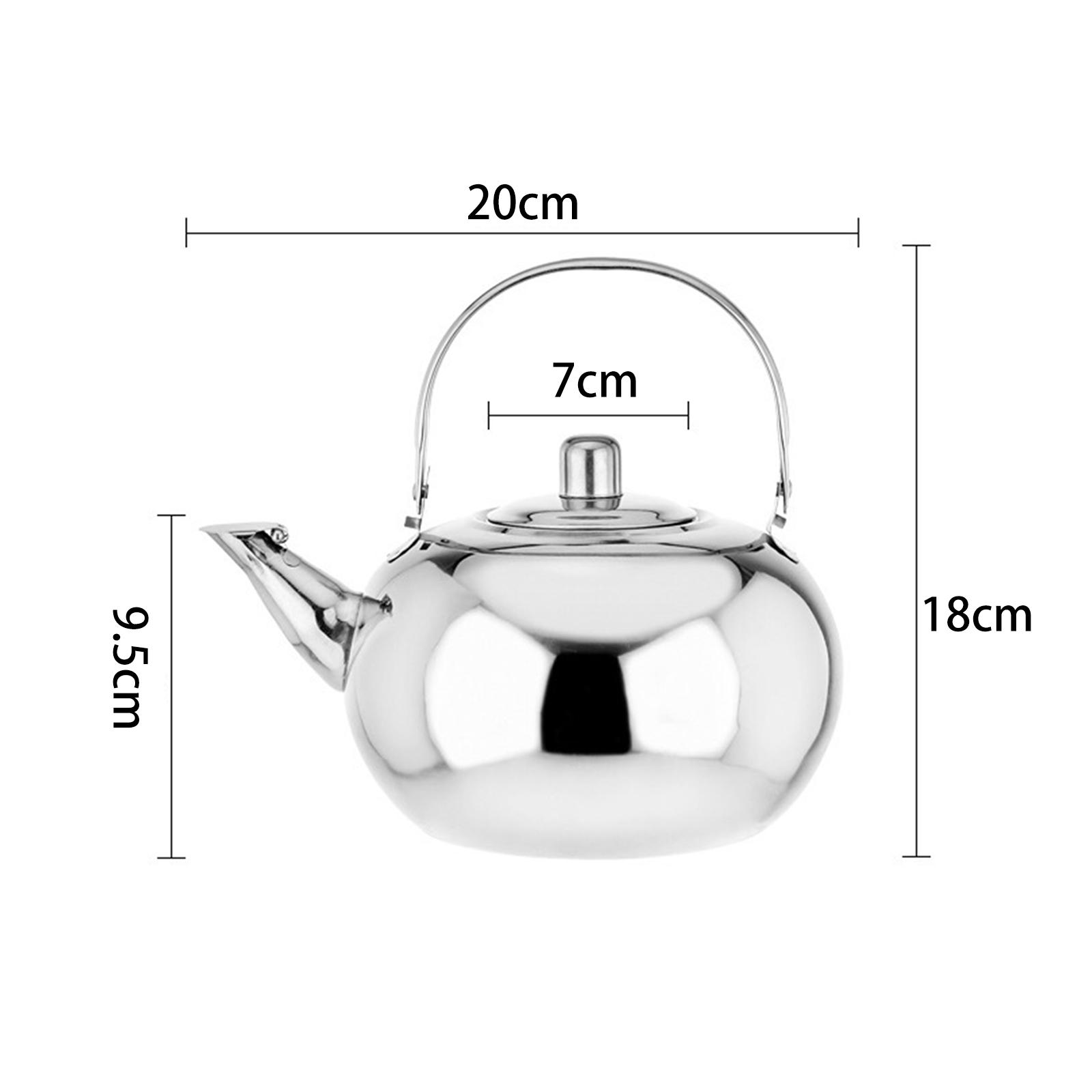 Camping Cooking Pot Large - Chaleira de Aço Inoxidável com Alça