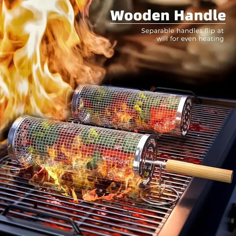Camping Cooking Area - Cesto de Grelha para Churrasco em