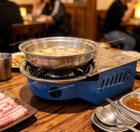 Camping Cooking Canister - Fogão a Gás Portátil com Cilindro