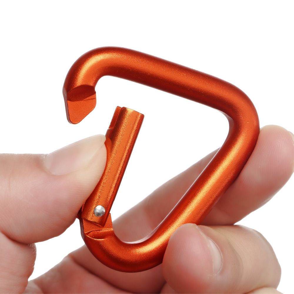 Camping Cooking Can - Triângulo e quadrado Mosquetão Colorido, Keychain