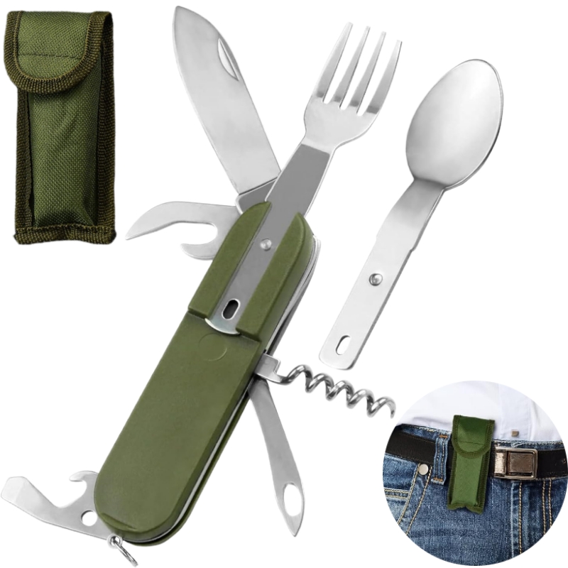 Camping Cooking Cup - 7 em 1 multifuncional utensílios de