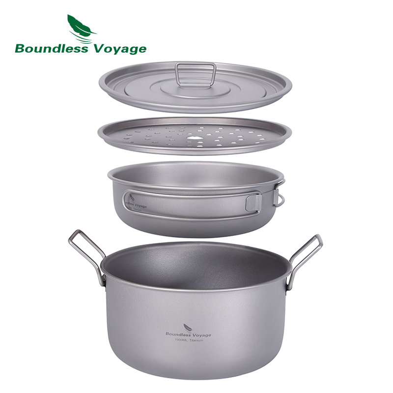 Camping Cooking Cup - Boundless viagem acampamento cozinhar pote multifuncional