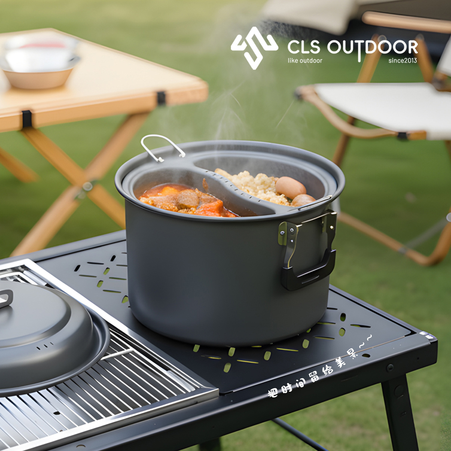 Conjunto de Panela de Coziment - Camping Cooking Pot Large avaliação e preço
