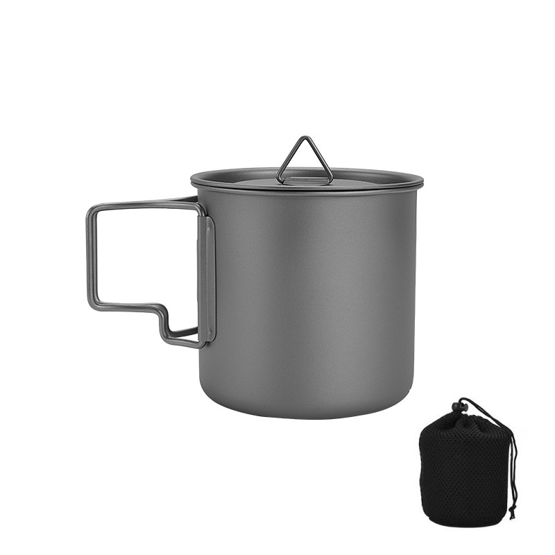 Caneca de Camping em Titânio c - Camping Cooking Cup avaliação e preço