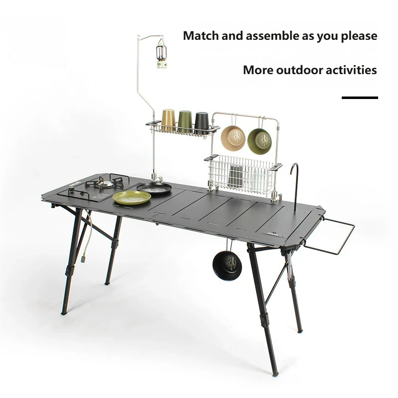 Mesa Tática Portátil de Alumín - Camping Cooking Area avaliação e preço