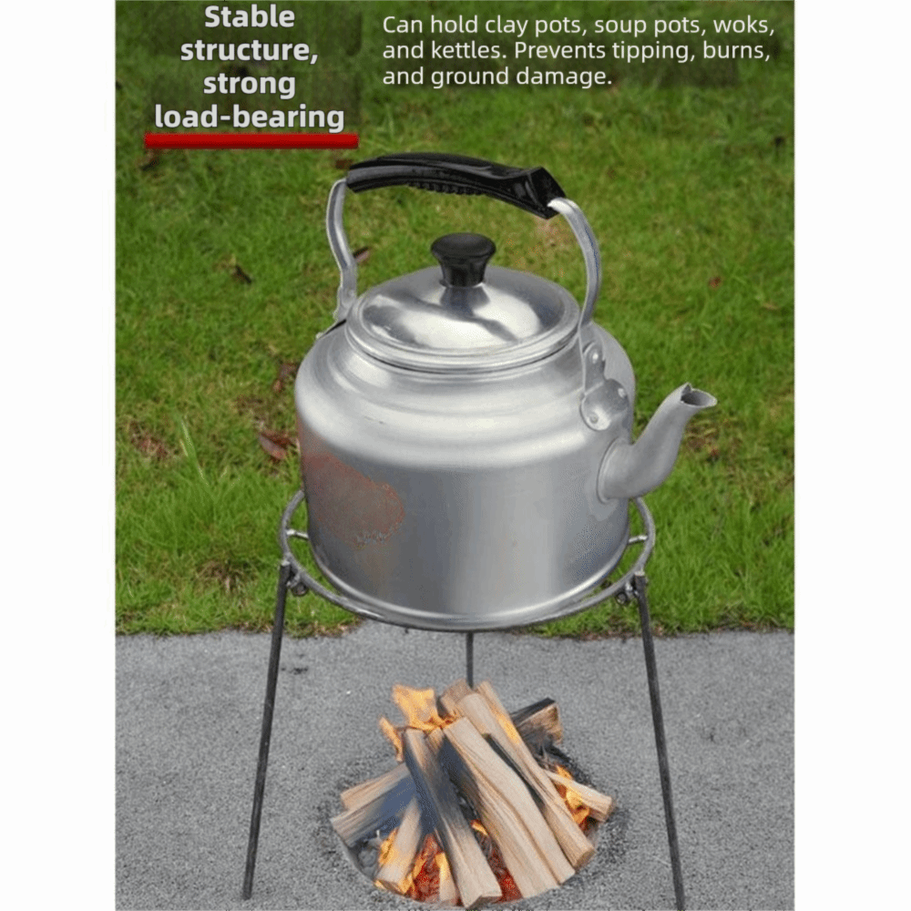 Tripé Dobrável para Acampament - Camping Cooking Grate avaliação e preço