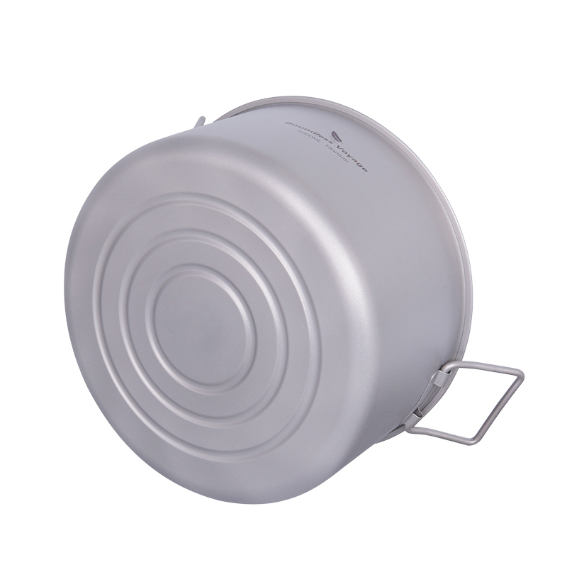Viagem ilimitada-Panela de tit - Camping Cooking Pot Large avaliação e preço