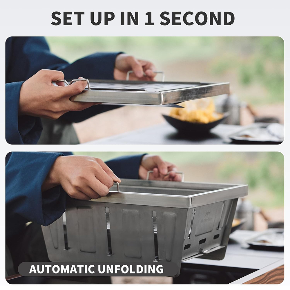 Naturehike acampamento grelha  - Camping Cooking Grate avaliação e preço