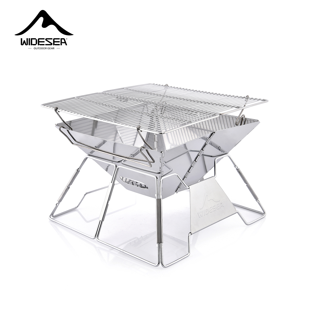 Widesea à prova de vento queim - Camping Cooking Grate avaliação e preço