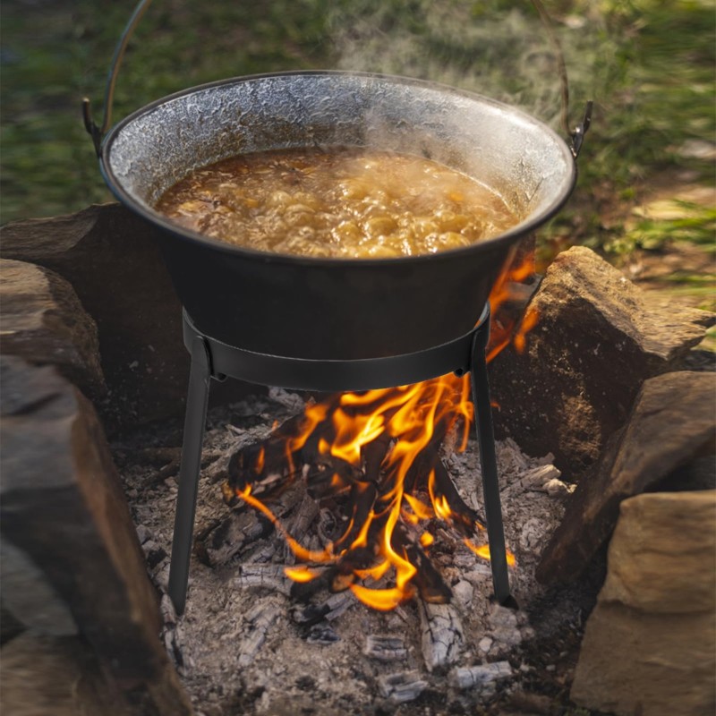 Suporte de Tripé T22C para Pan - Camping Cooking Open Fire avaliação e preço