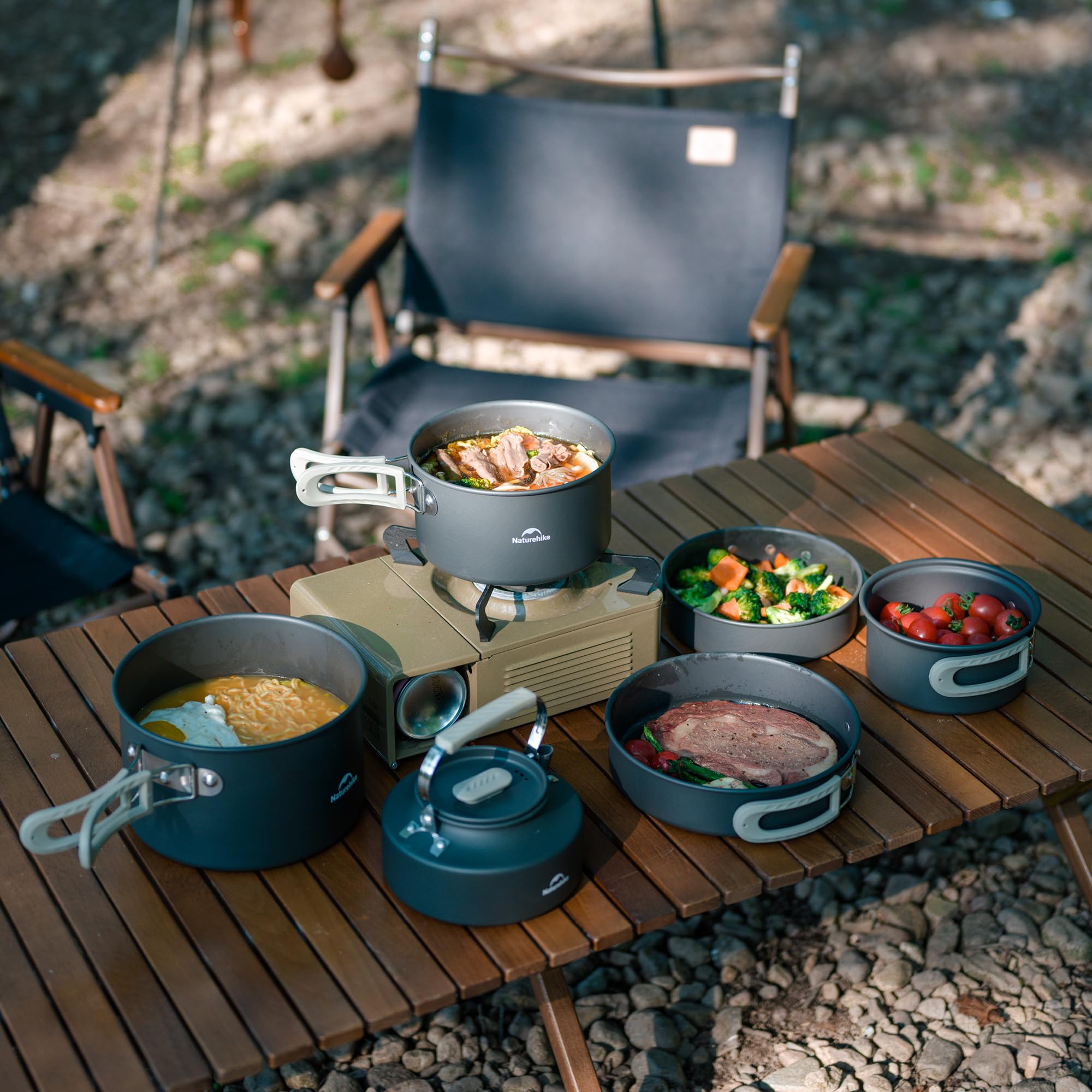 Panela de Sopa Naturehike para - Camping Cooking Pot Large avaliação e preço