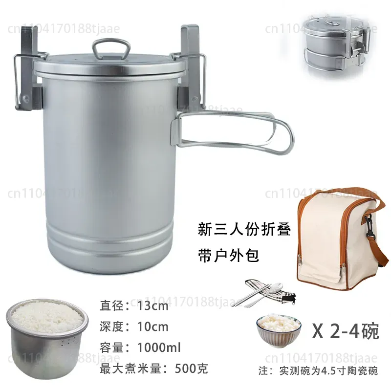 Panela de Arroz para Camping A - Camping Cooking Pot Large avaliação e preço