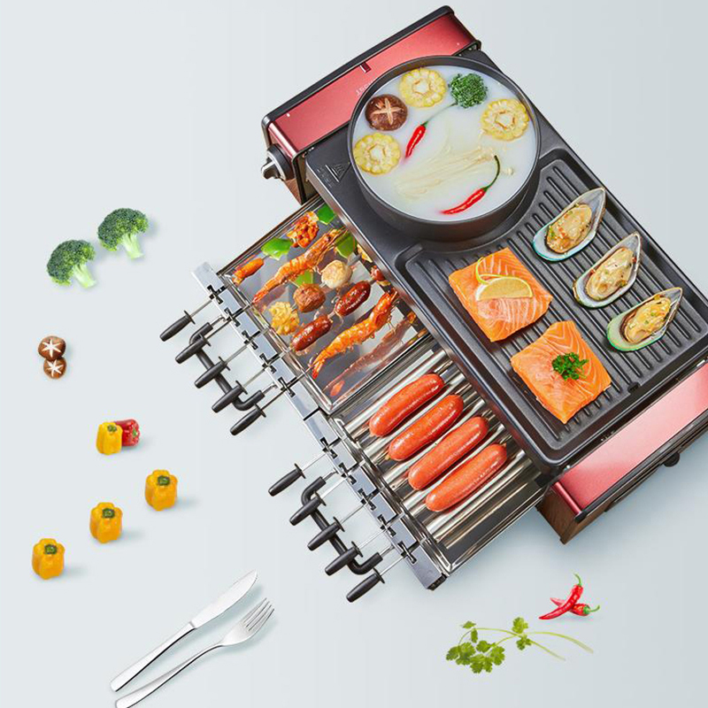 Churrasqueira Elétrica para Ca - Camping Cooking Hot Plate avaliação e preço