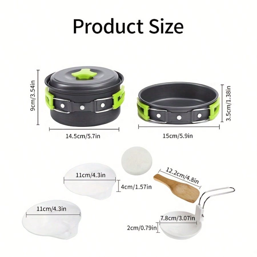 Conjunto de utensílios para co - Camping Cooking Accessories avaliação e preço