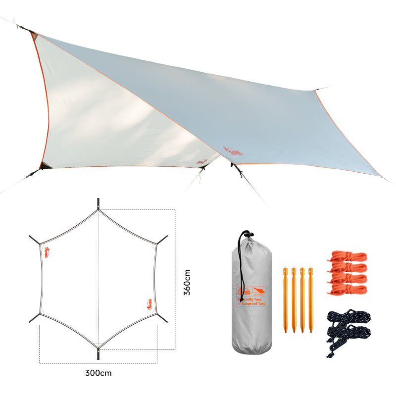 Tenda de sombreamento, abrigo  - Camping Cooking Tent avaliação e preço