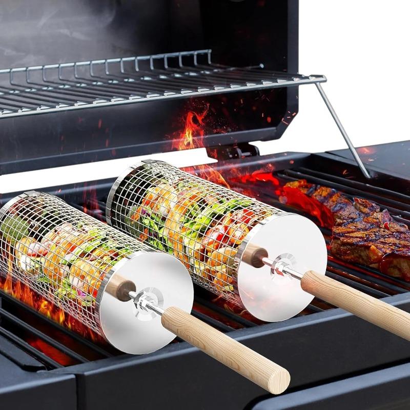 Cesto de Grelha para Churrasco - Camping Cooking Area avaliação e preço