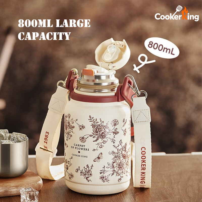 CoOKER KING 800ML Garrafa térm - Camping Cooking Pot Large avaliação e preço