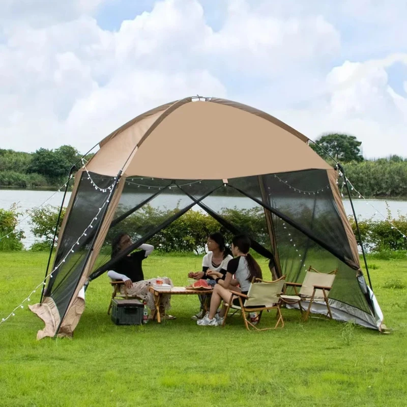Tenda de acampamento com prote - Camping Cooking Canopy avaliação e preço