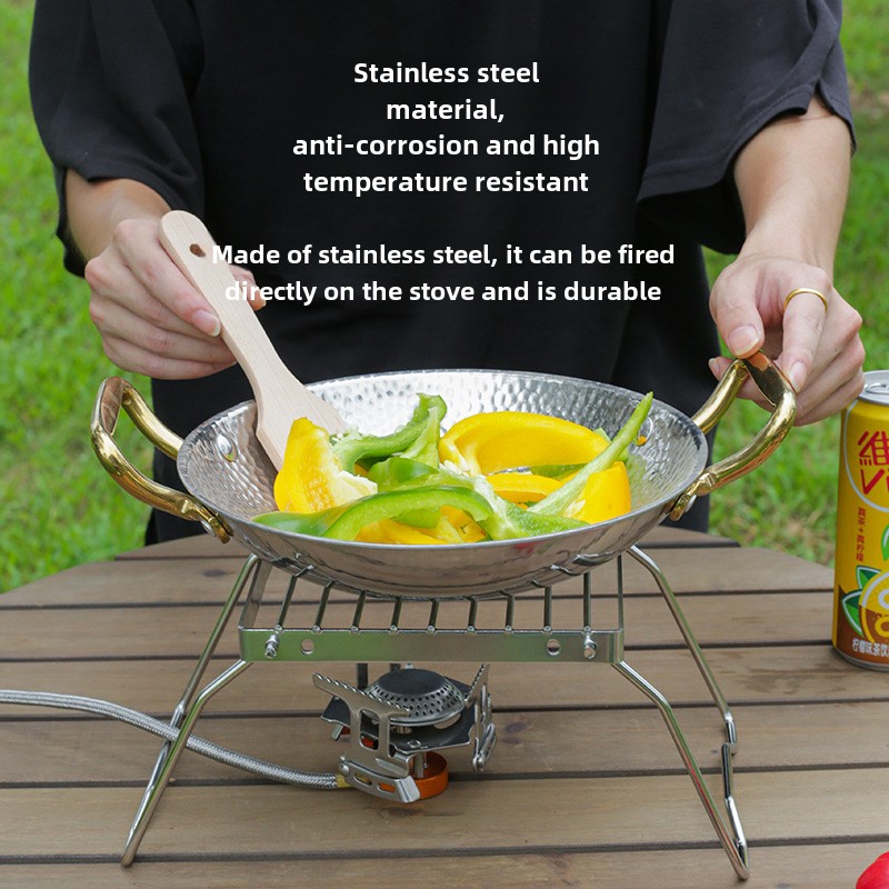 Suporte para Fogão de Aço Inox - Camping Cooking Grate avaliação e preço