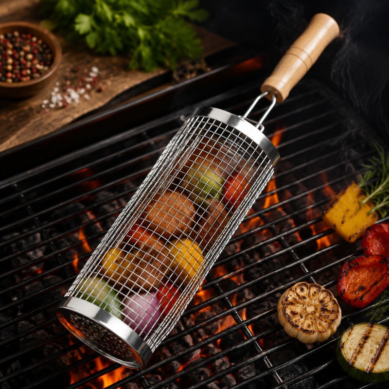 Conjunto de Cestas Redondas pa - Camping Cooking Basket avaliação e preço