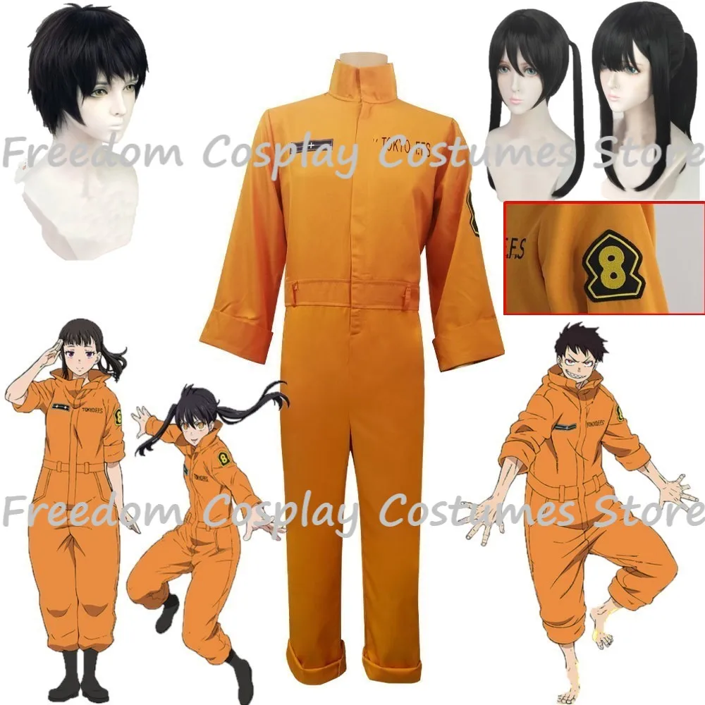 Shinra kusakabe cosplay traje  - Campfire Cooking In Another World With My Absurd Skill Manga avaliação e preço