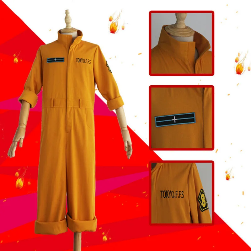 Shinra kusakabe cosplay traje  - Campfire Cooking In Another World With My Absurd Skill Manga avaliação e preço