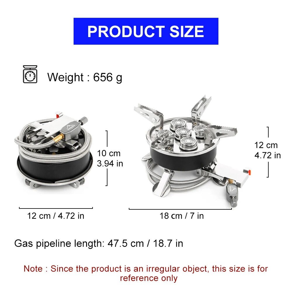 Widesea-Camping Tourist Burner - Camping Cooking Grate avaliação e preço