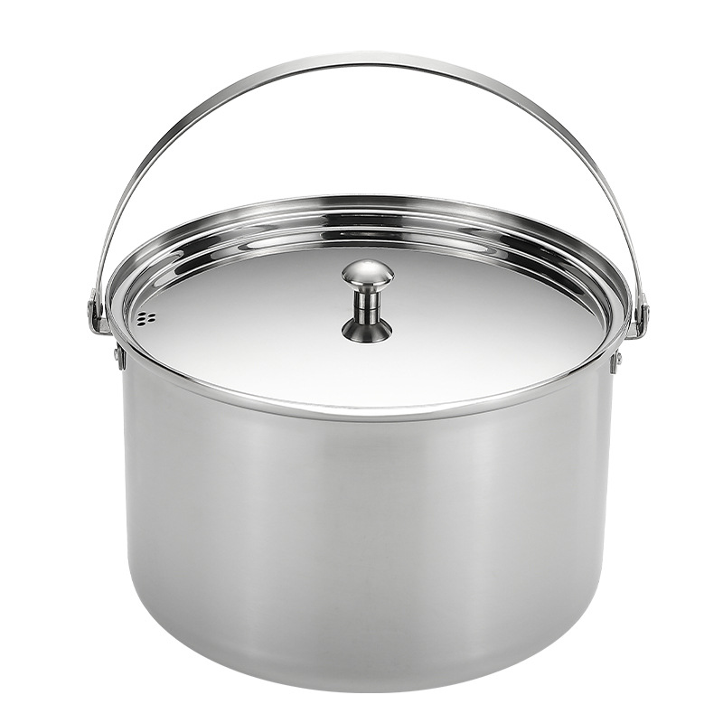 CAMPINGMOON CC-24 panela de aç - Camping Cooking Pot Large avaliação e preço