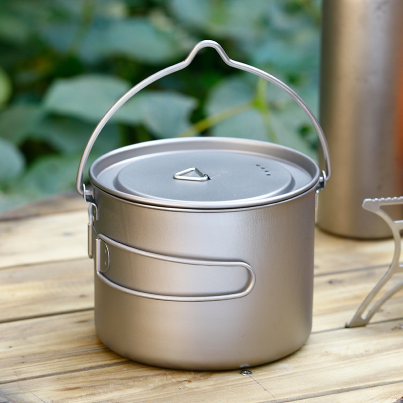 Panela de Sopa Suspensa para E - Camping Cooking Pot Large avaliação e preço