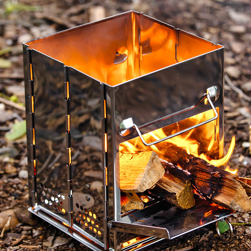 Fogão de churrasco de aço inox - Camping Cooking Grate avaliação e preço