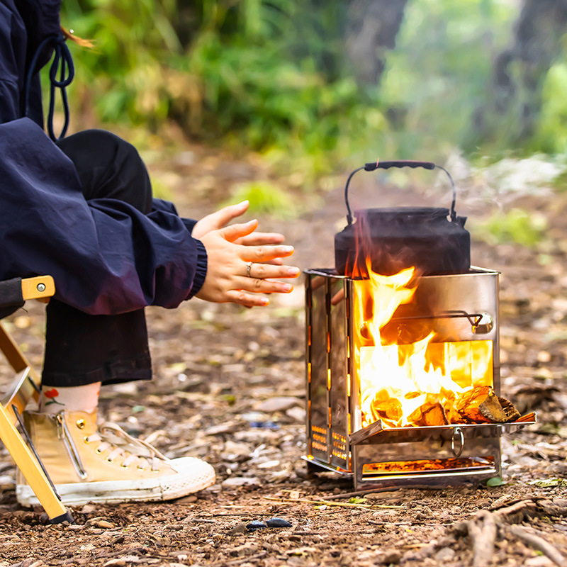 Fogão de churrasco de aço inox - Camping Cooking Grate avaliação e preço