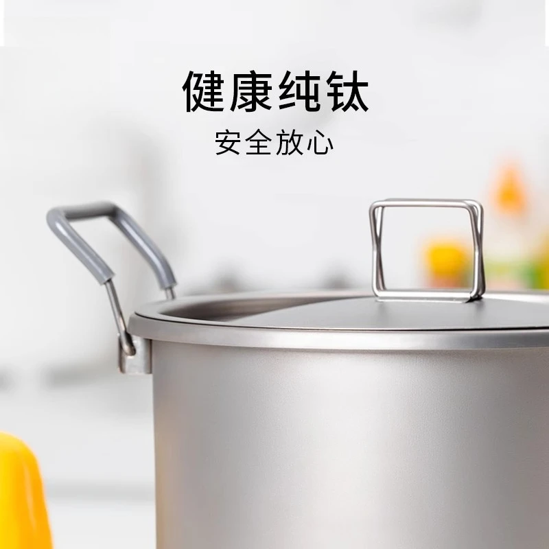 Pote de titânio 6L com tampa D - Camping Cooking Pot Large avaliação e preço