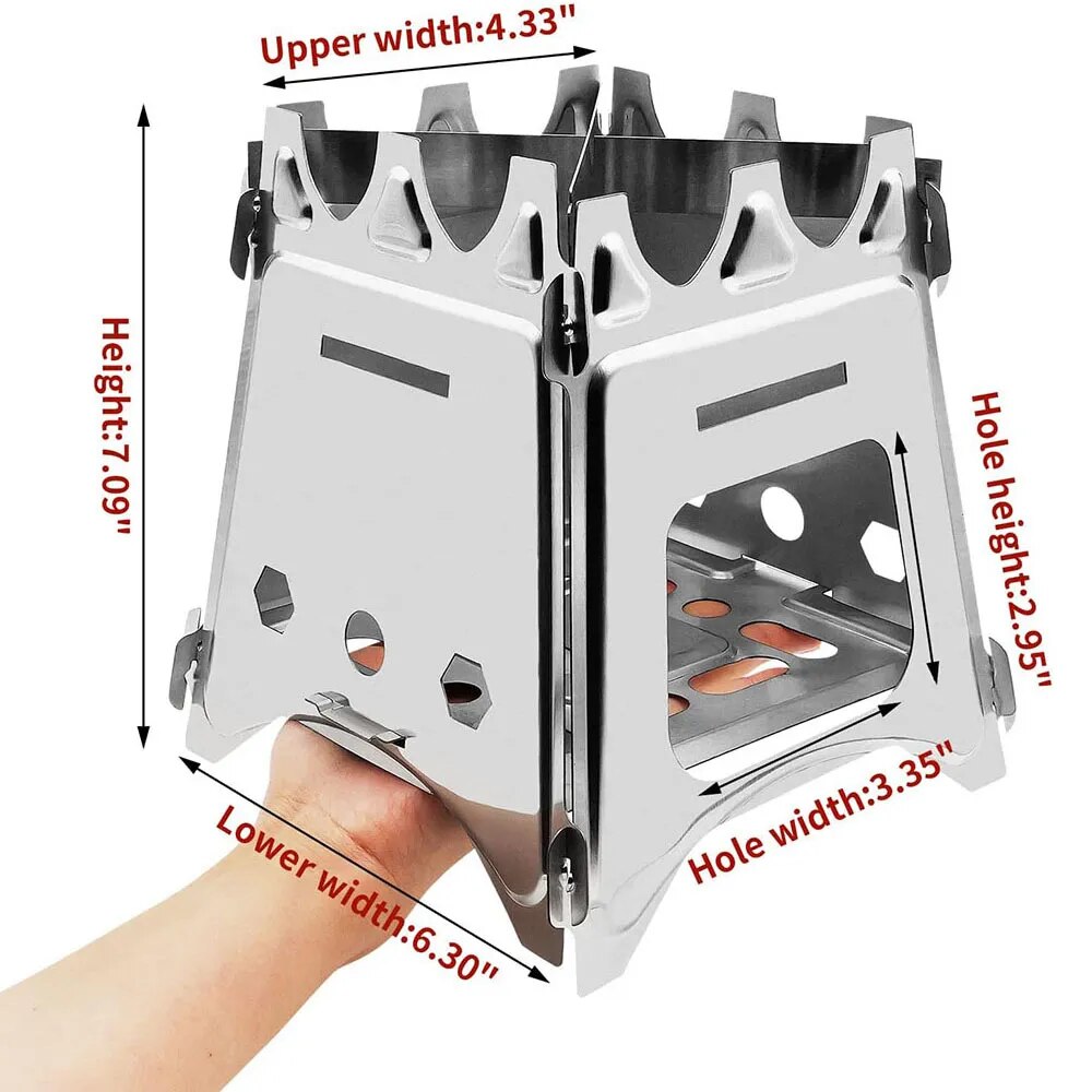 Fogão a lenha de acampamento p - Camping Cooking Grate avaliação e preço