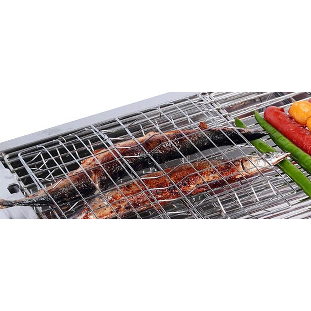 Cesto de Churrasco de Alta Qua - Camping Cooking Basket avaliação e preço